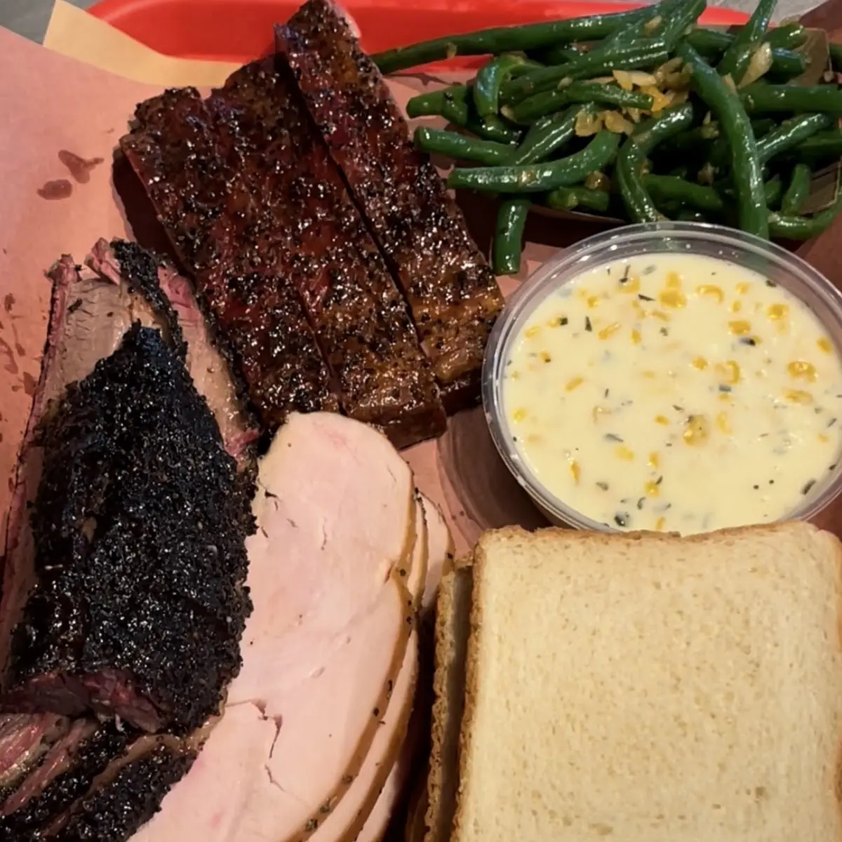 Sliced Brisket Sandwich Combo