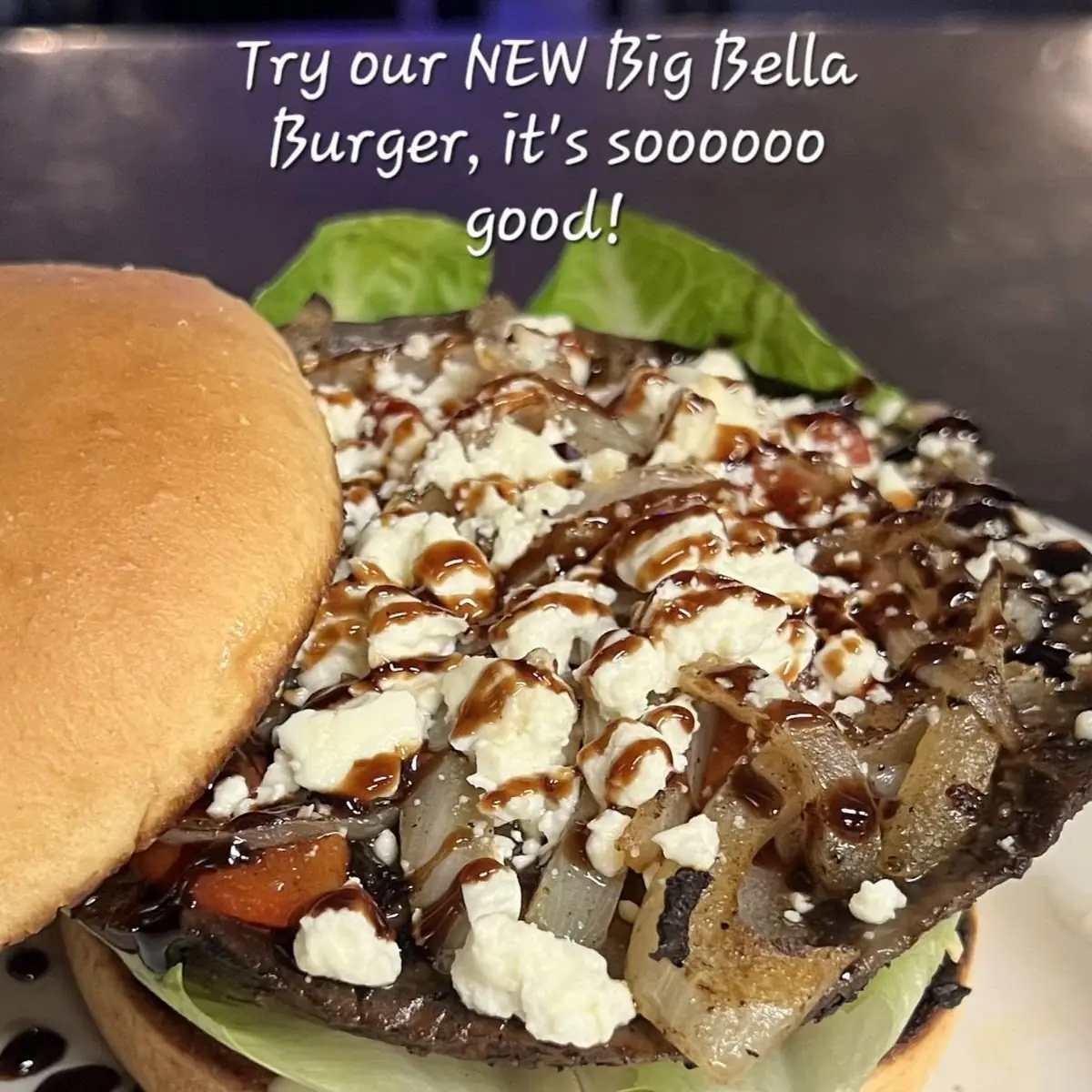 Magic Mushroom Burger