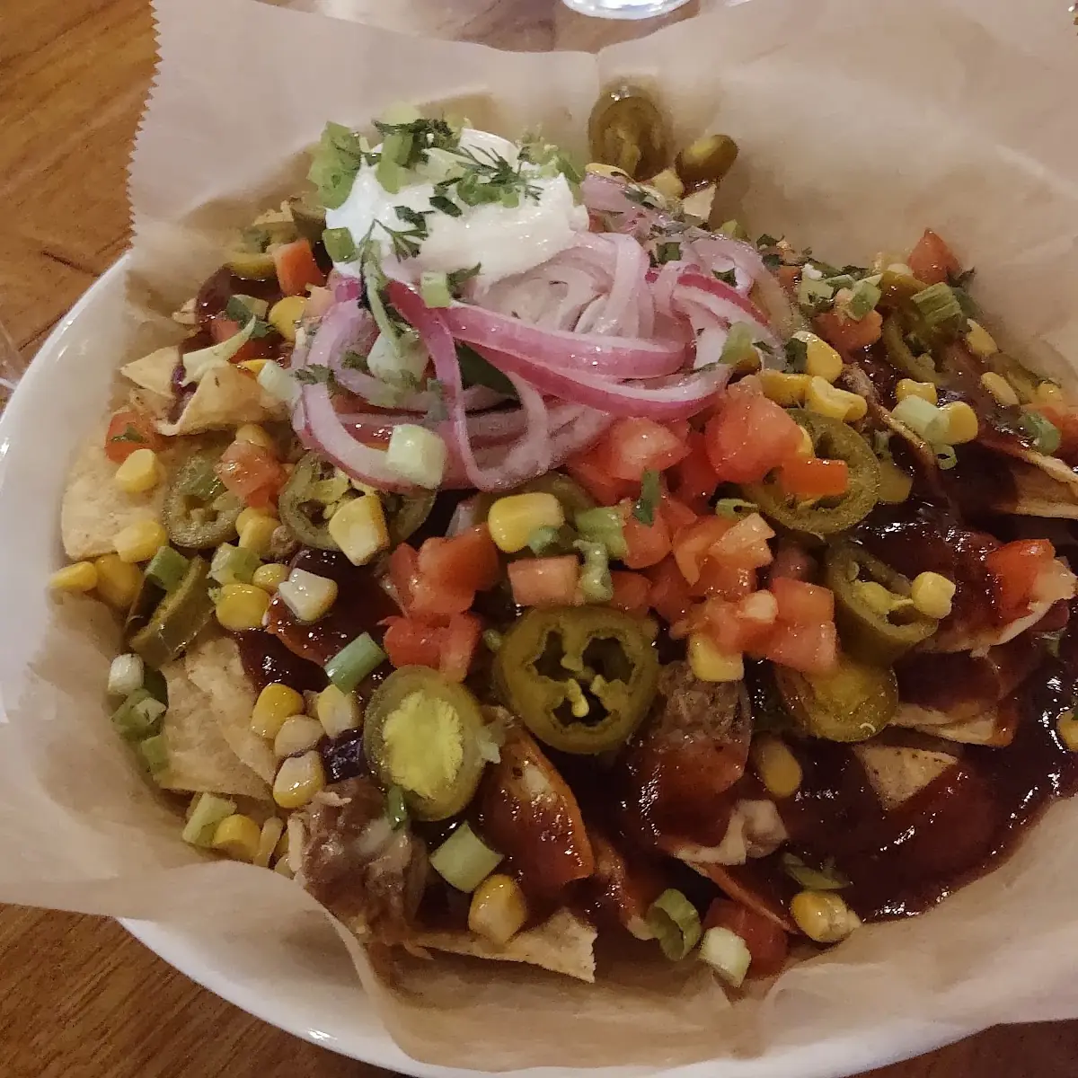 BBQ Pulled Pork Nachos
