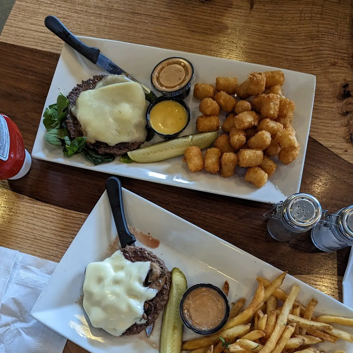 Mushroom Swiss Burger