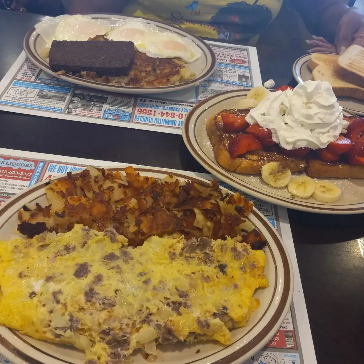 Philly Cheesesteak Omelette