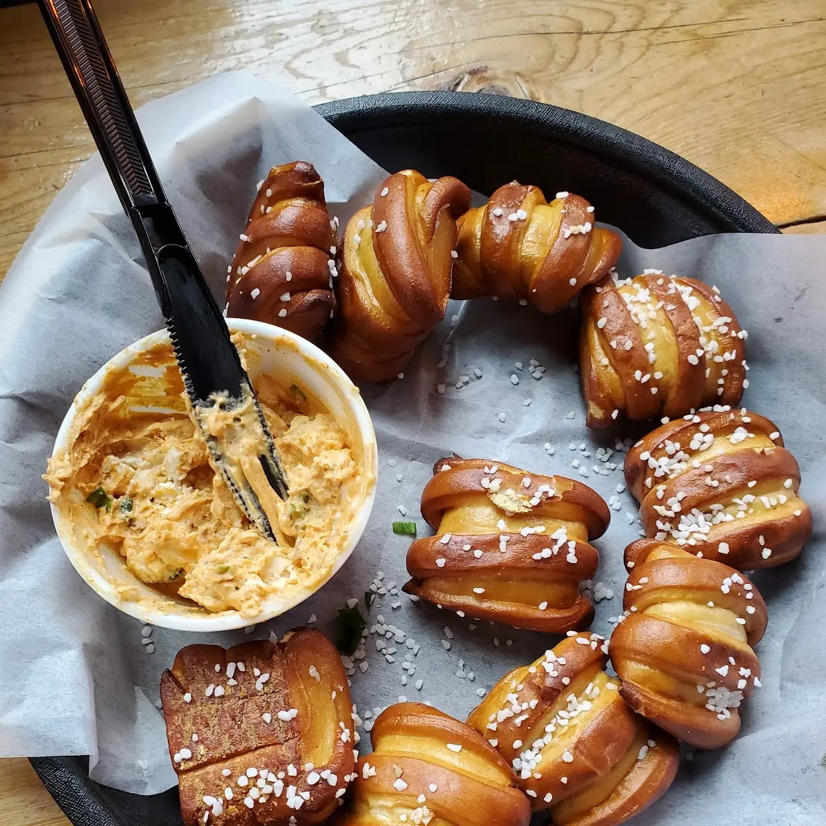 Warm German Soft Pretzel
