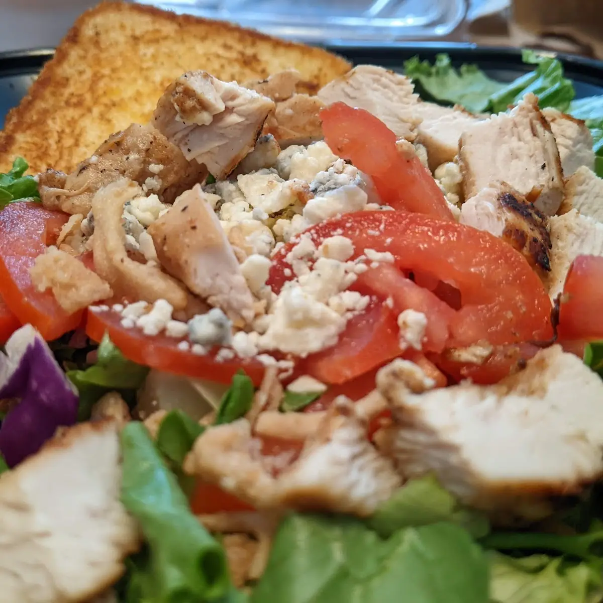Blackened Chicken Blue Cheese Salad