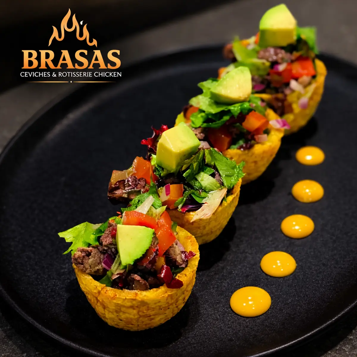 Filet Mignon Tostones Relleno