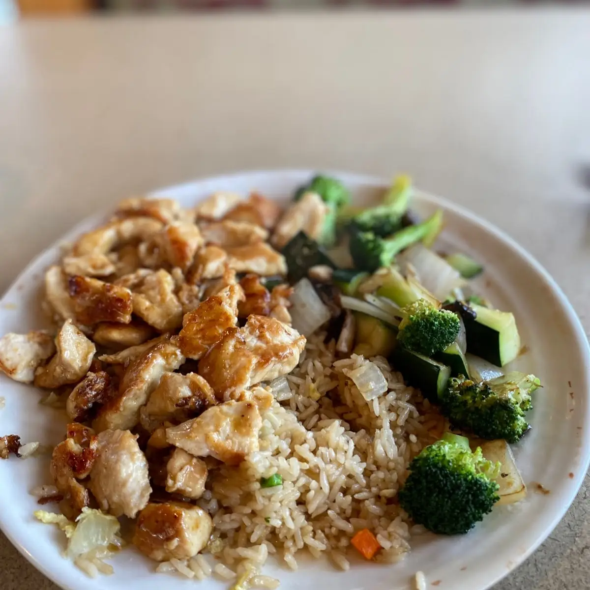 Hibachi Mixed Vegetables