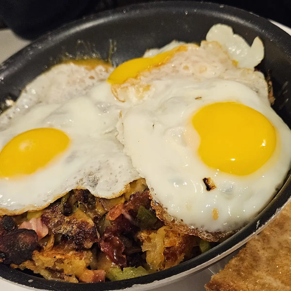Eggs Meat Home Fries