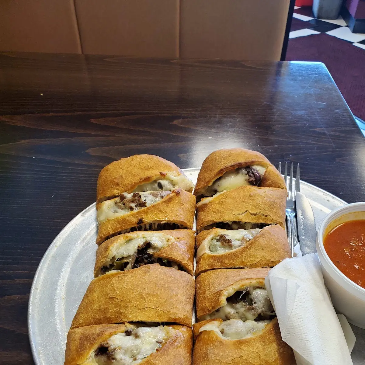 Philly Steak Calzone