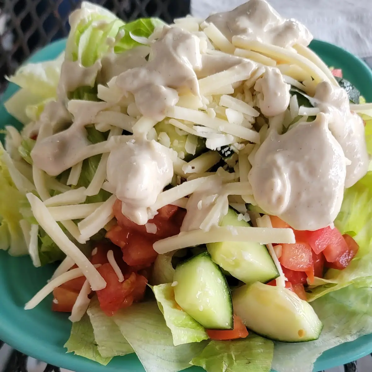 Side Salad w Blue Cheese Dressing
