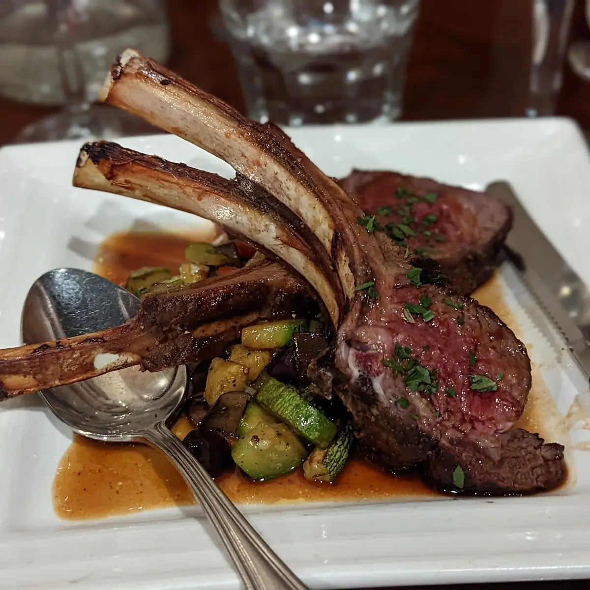 Roasted Rack of Lamb