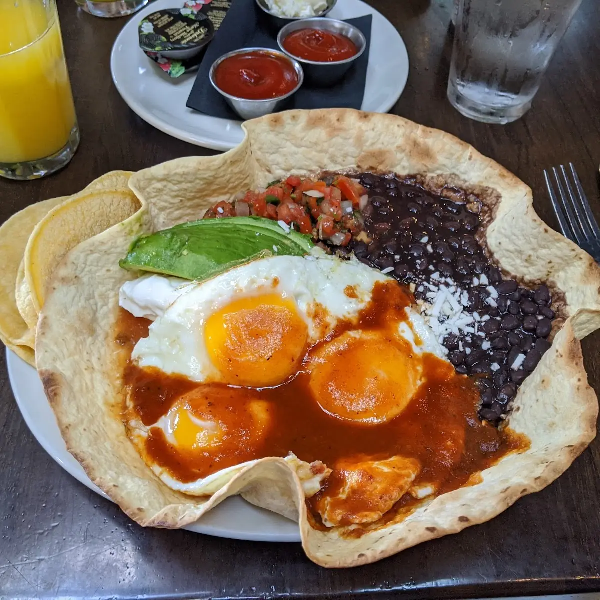 Huevos Rancheros Plate