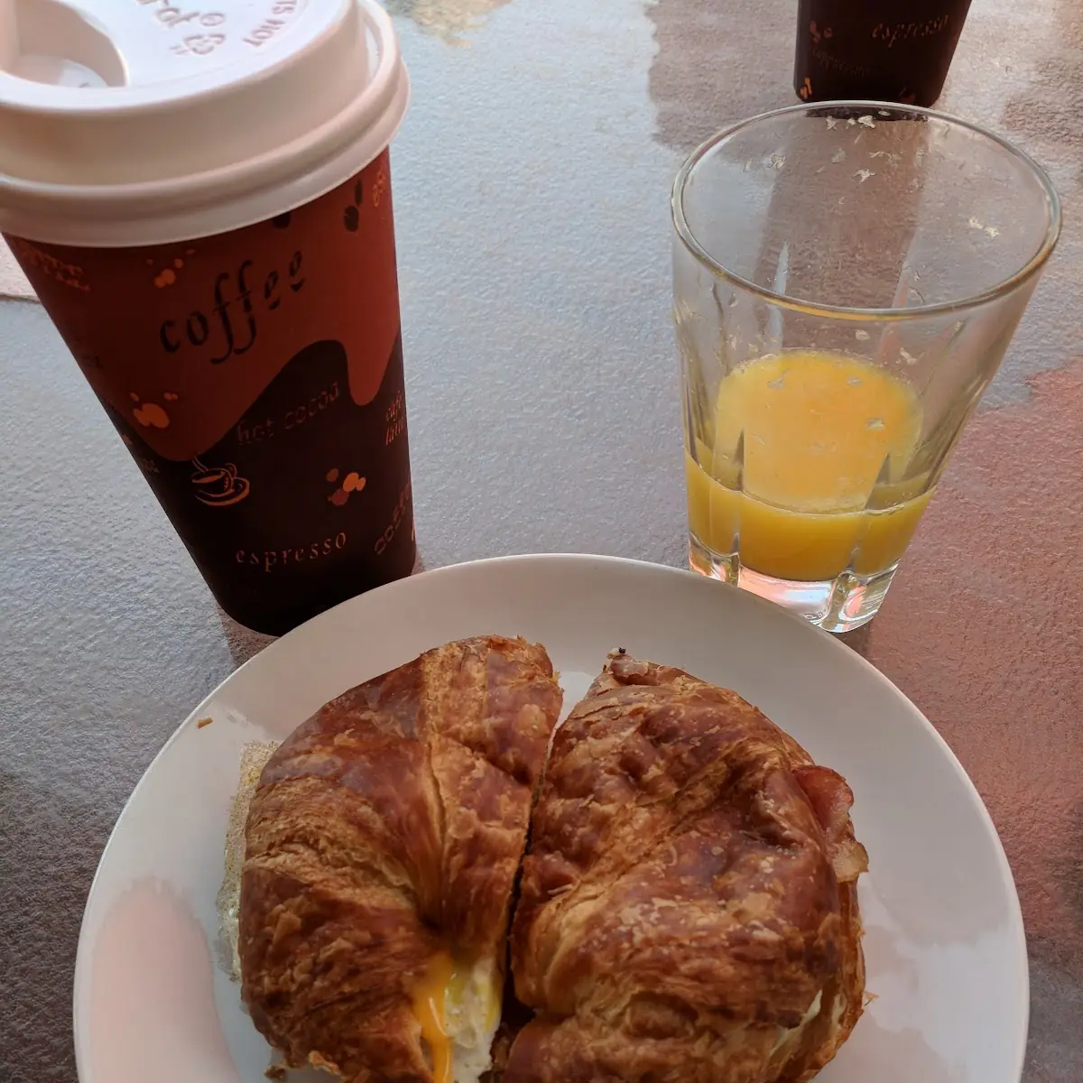 Bacon & Egg Croissant