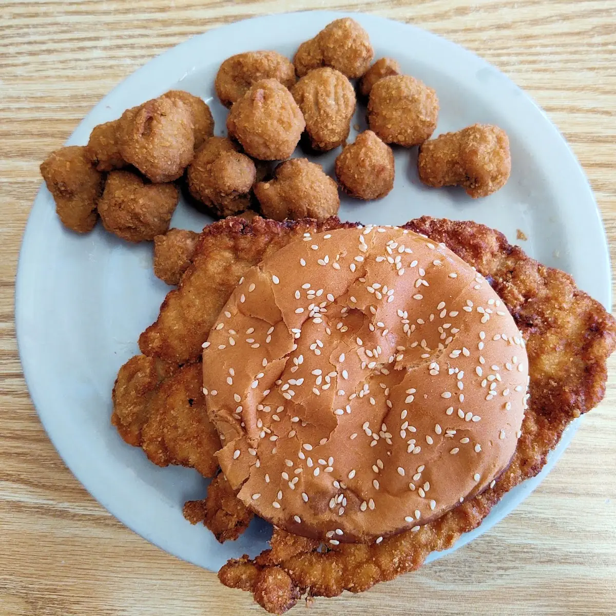 Breaded Mushrooms on the Side