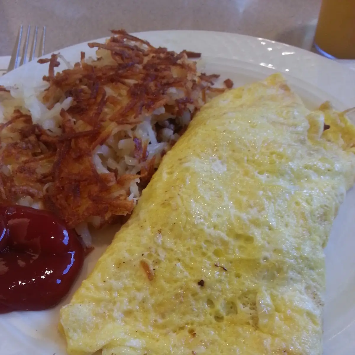 Bacon & Cheese Omelette