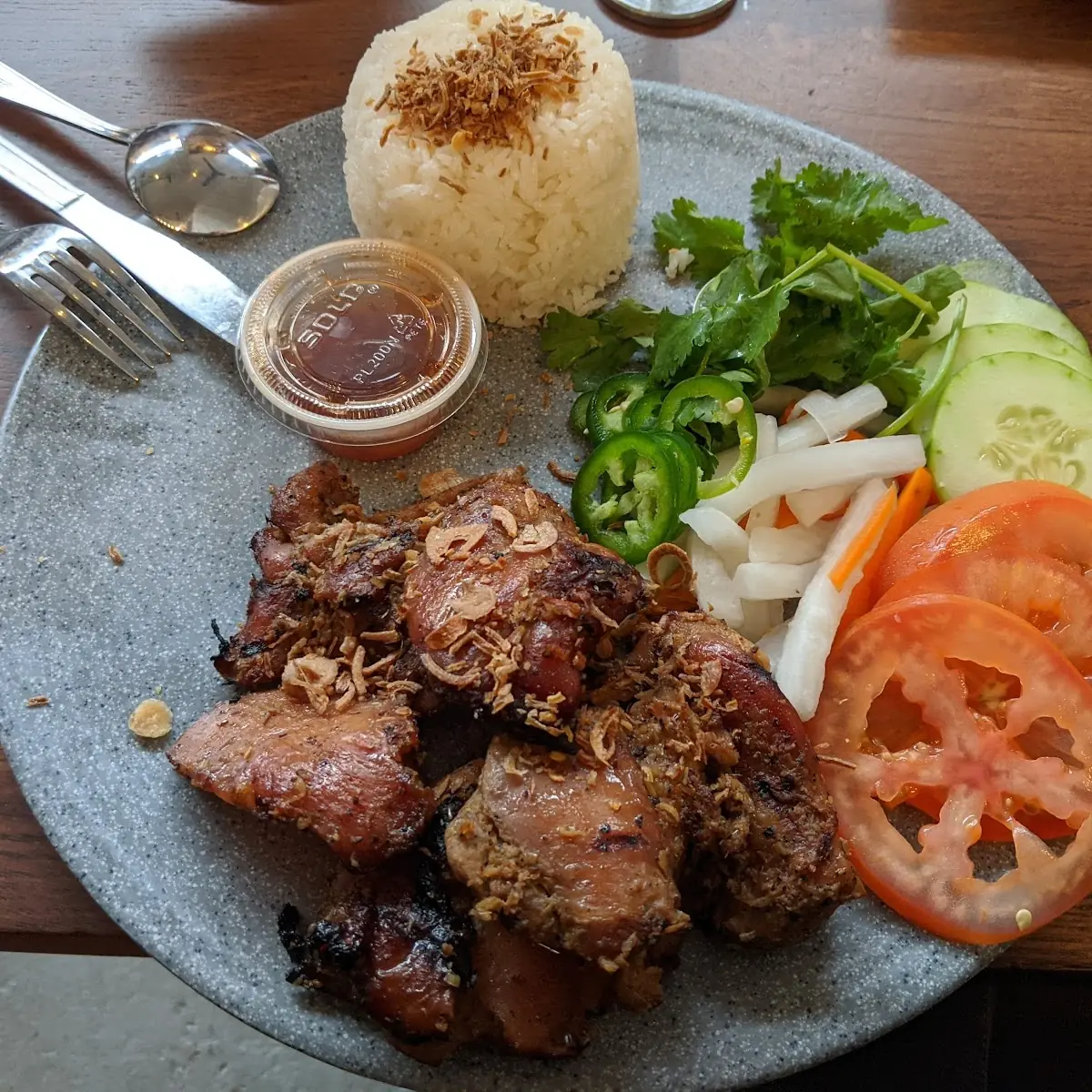 Lemongrass Chicken Bowl