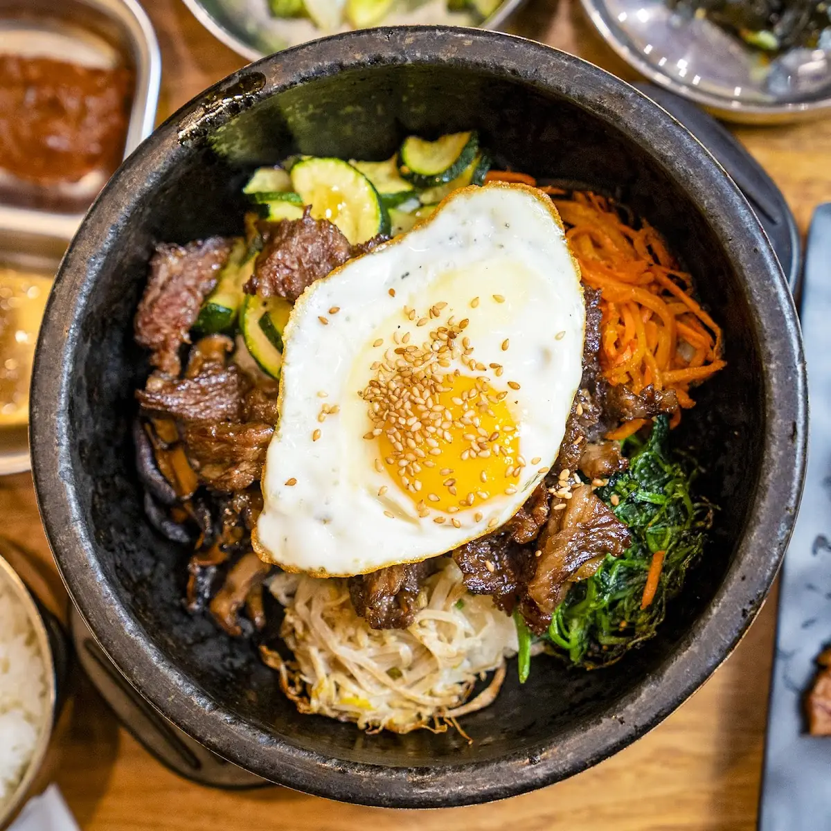 Galbi Dolsot Bibimbap