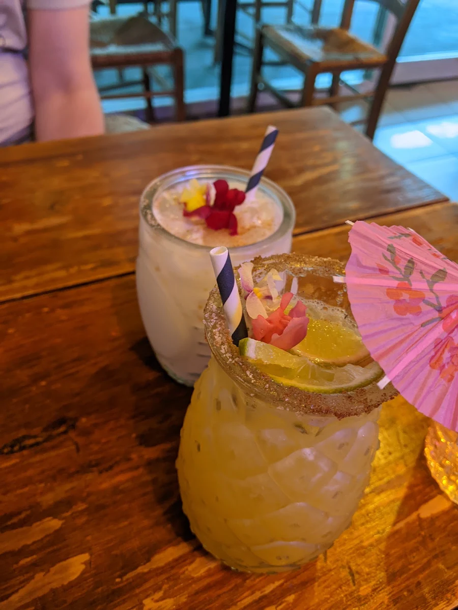 Horchata & Mexicolada Mocktail, Mezcals Tequila Bar & Restaurant
