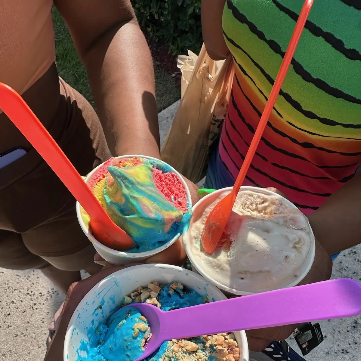 Salted Caramel Superman and Cookie Monster