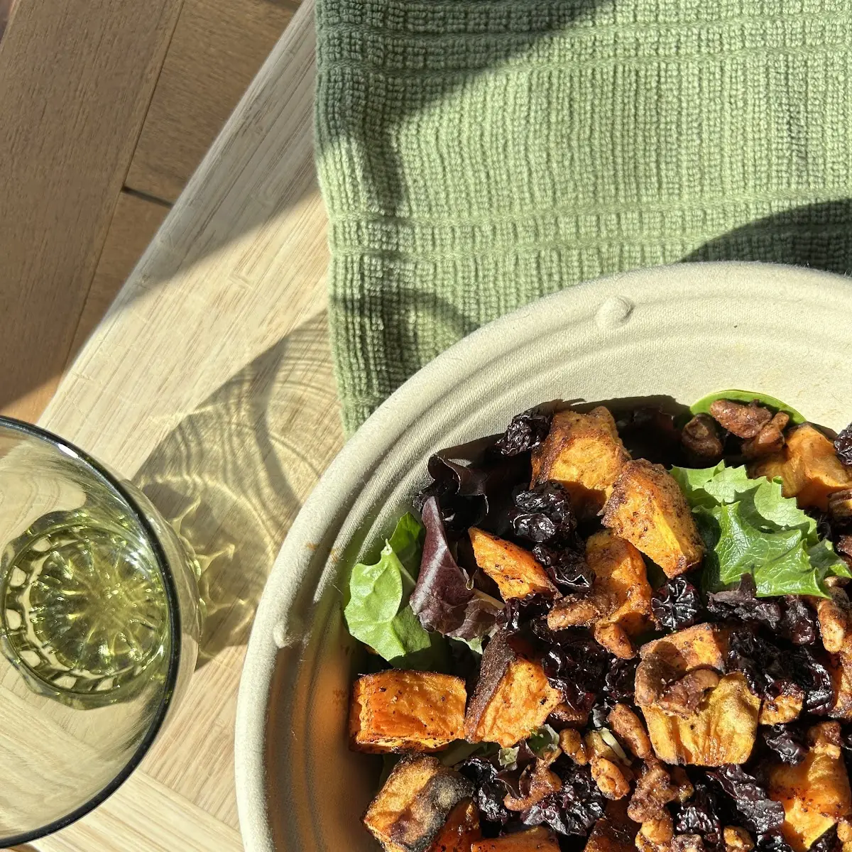 Sweet Potato Pecan Salad
