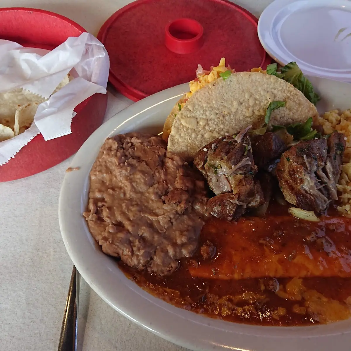 Chicken Ranchero Enchilada