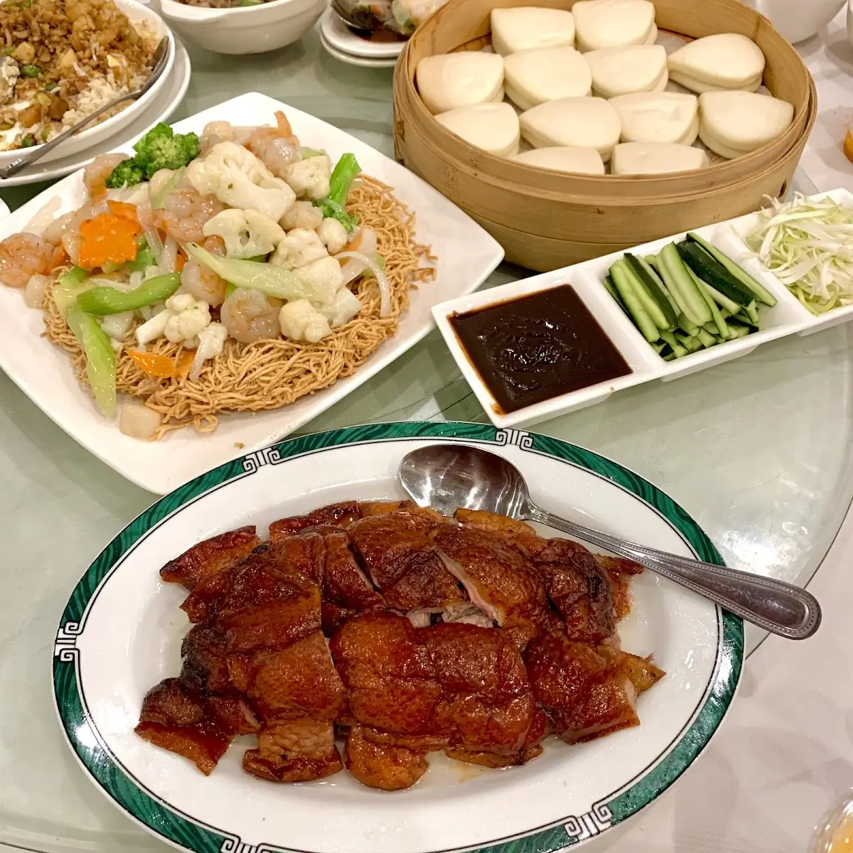 Peking Duck with Lotus Bun