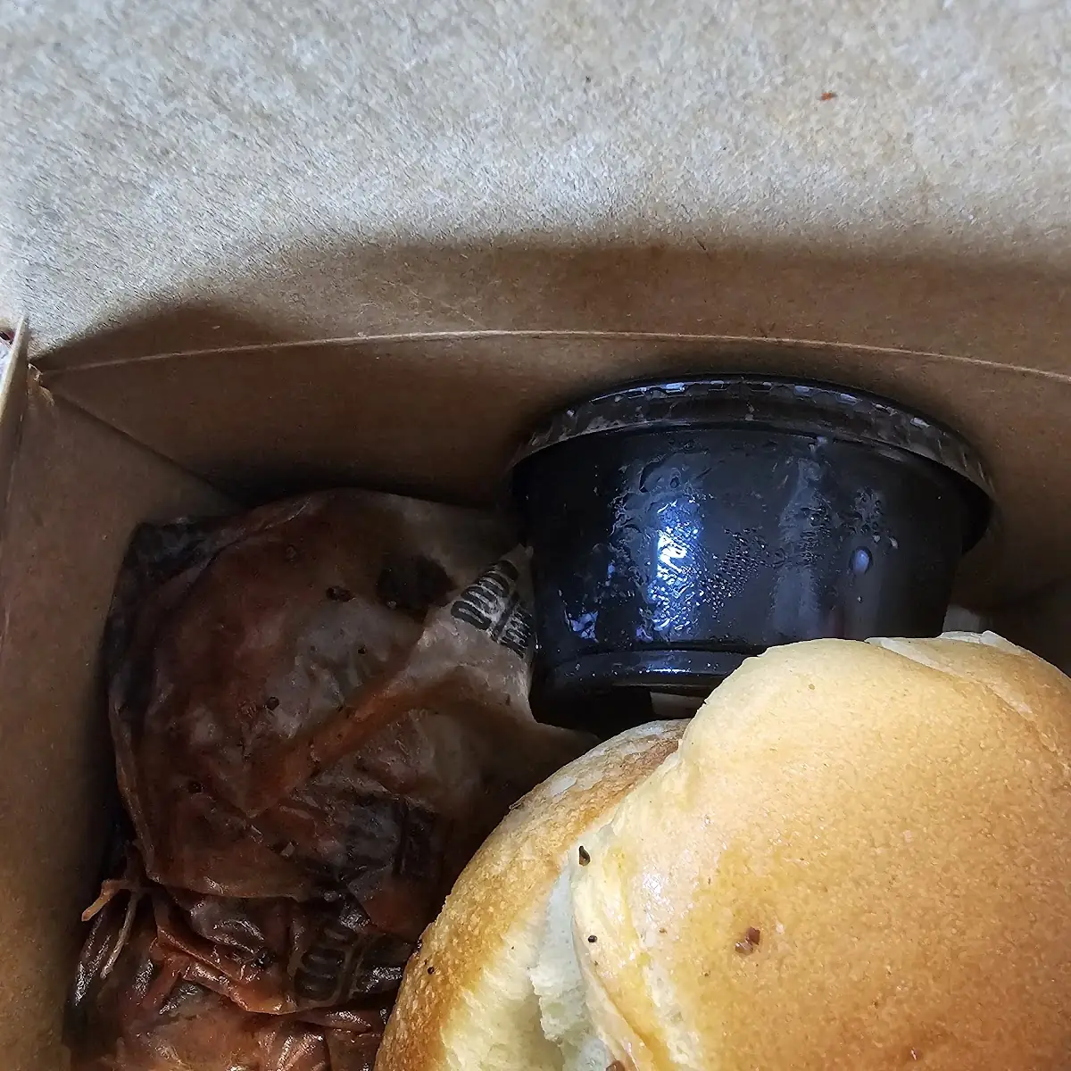 Chopped Brisket Sandwich