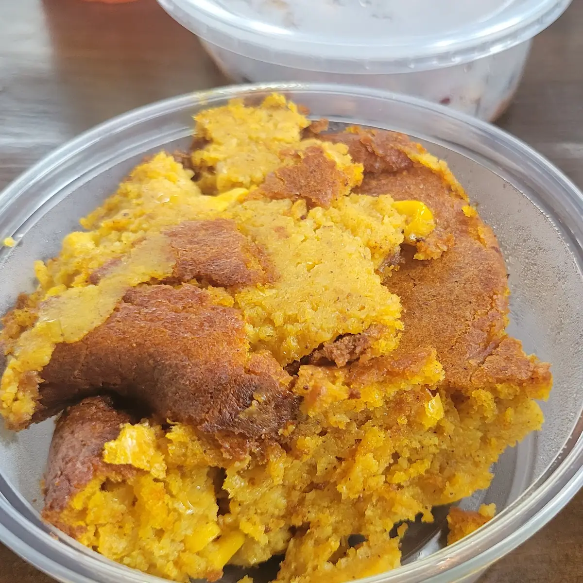 Pumpkin Spice Corn Pudding
