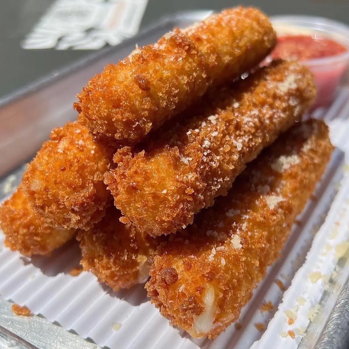 Hand Made Mozzarella Sticks Epic Cheese Pulls