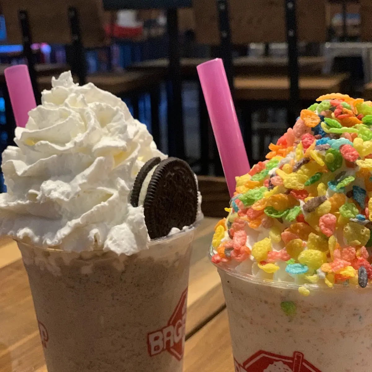 White Chocolate Mint Shake