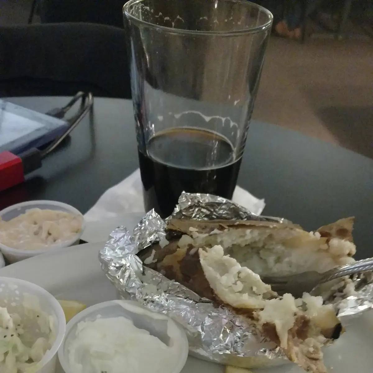 Whitefish and Baked Potato