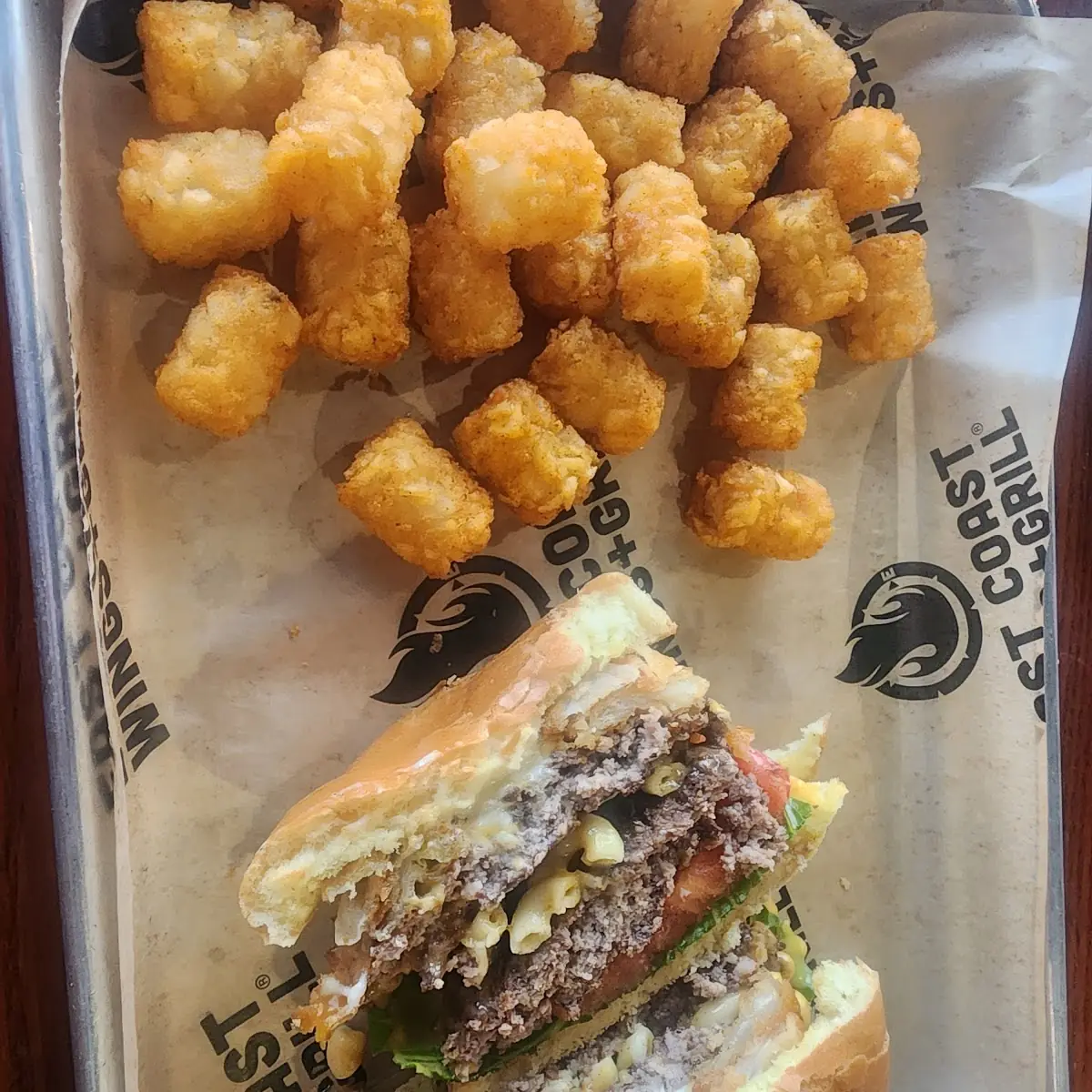 Mac Cheese Burger
