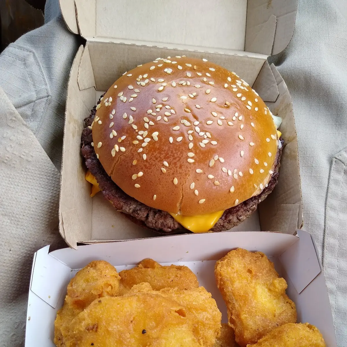 Cheeseburger Chicken Nuggets