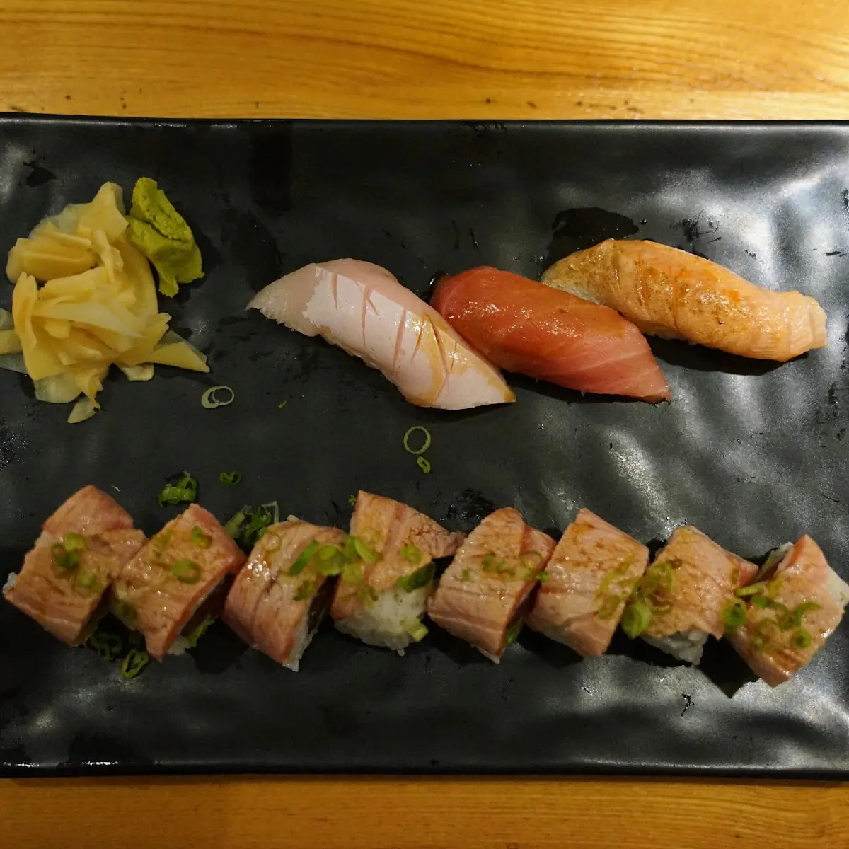Aburi Sake Seared Salmon Belly