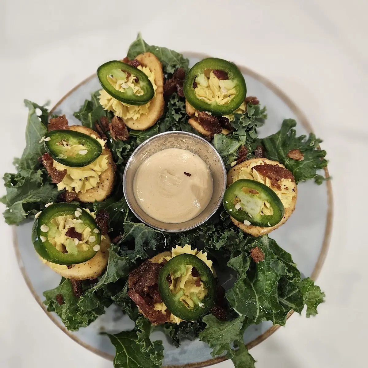 Deep Fried Deviled Eggs