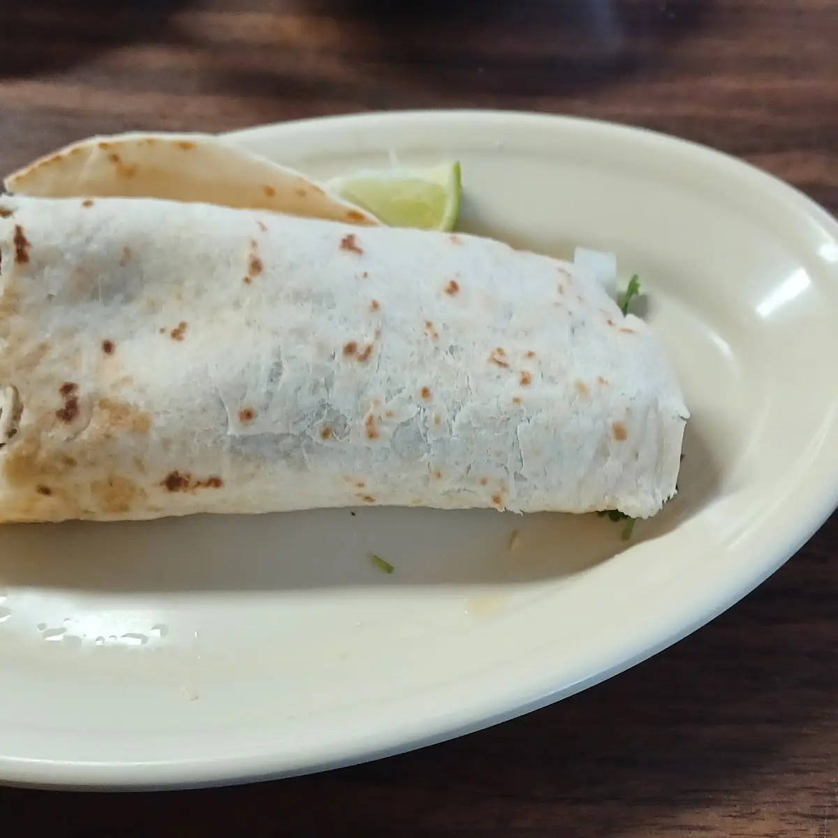 Barbacoa Taco It Was a Big One