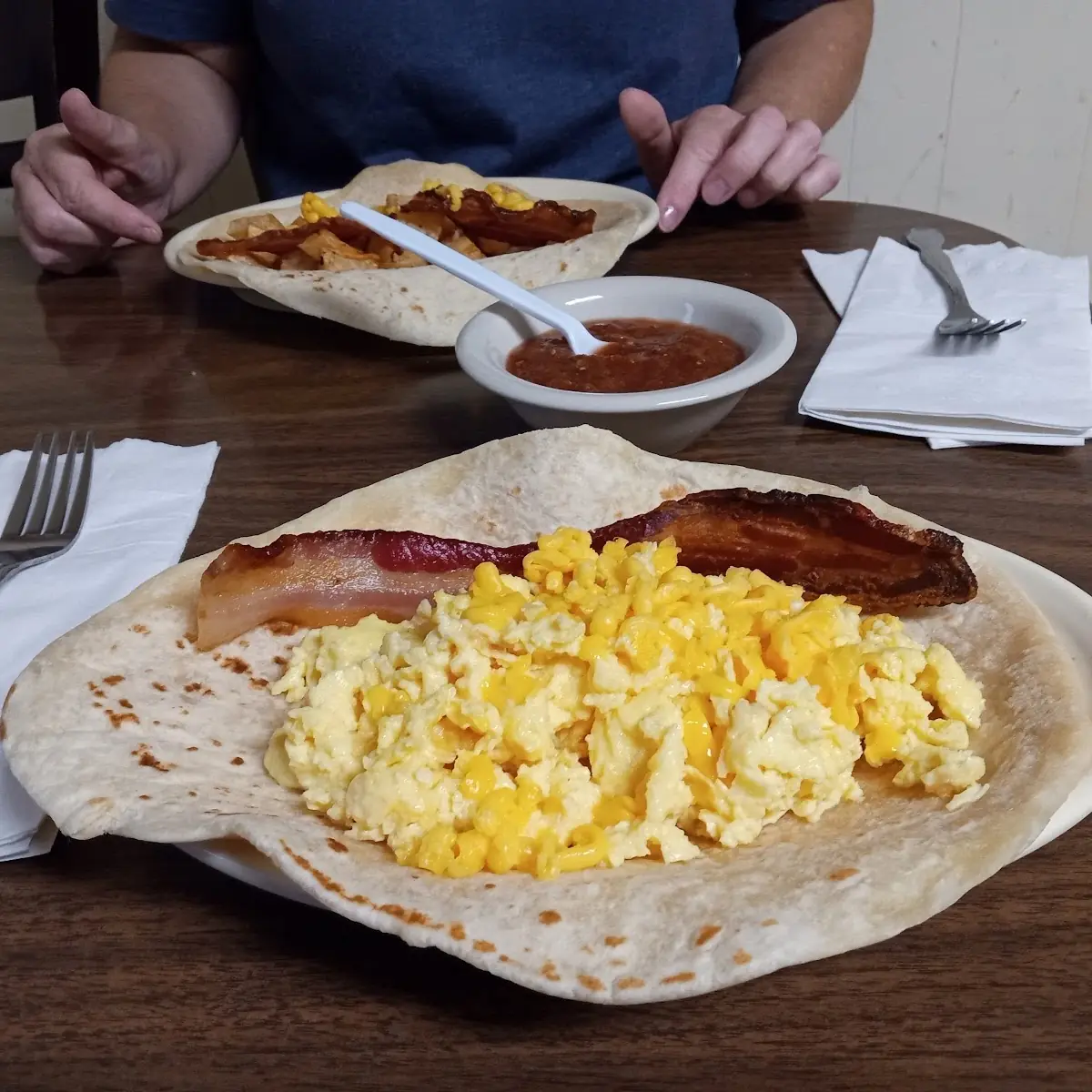 Country Sausage & Egg Taco