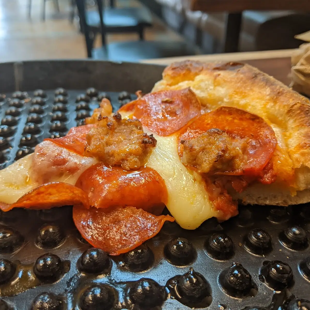 Pepperoni and Sausage Pizza