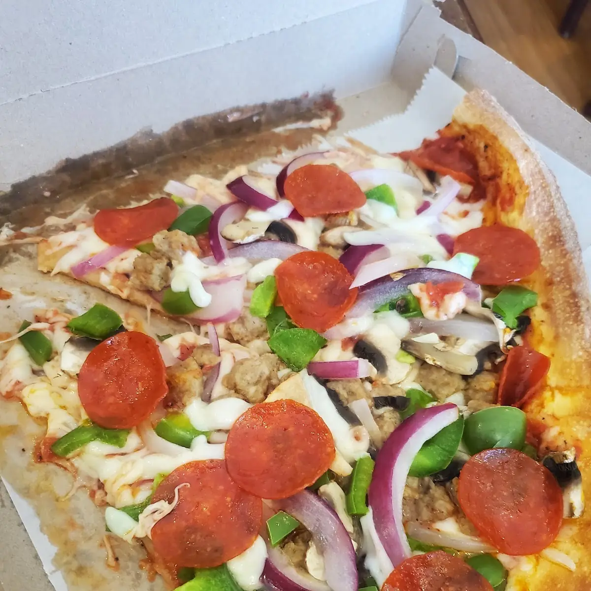Combination Pizza Slice
