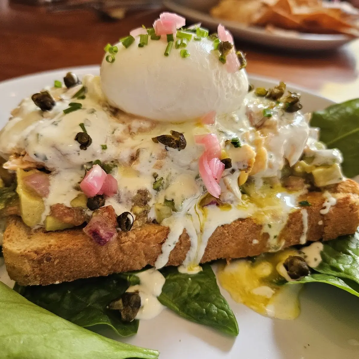 Smoked Salmon Bennie