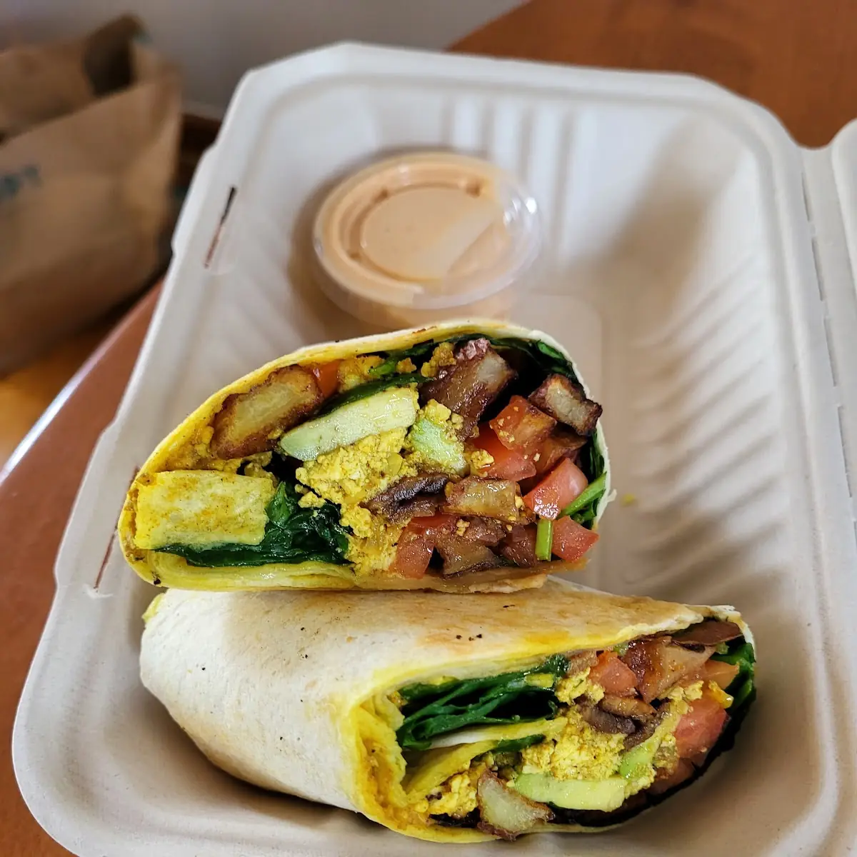 Grilled Veggie Wrap