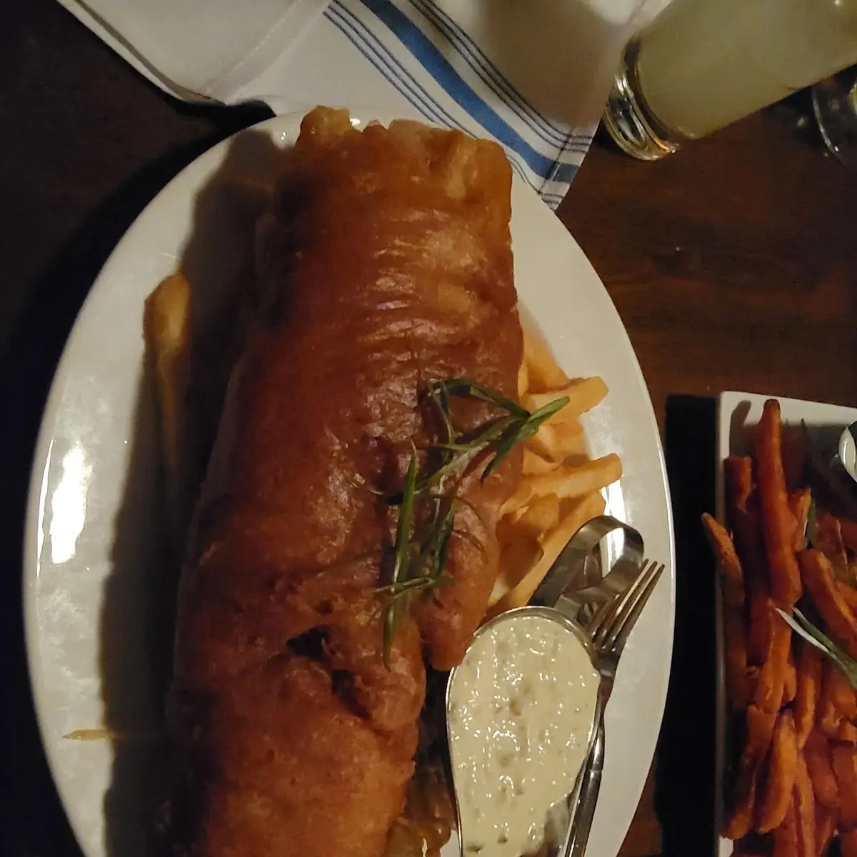 Beer Battered Fish & Chips