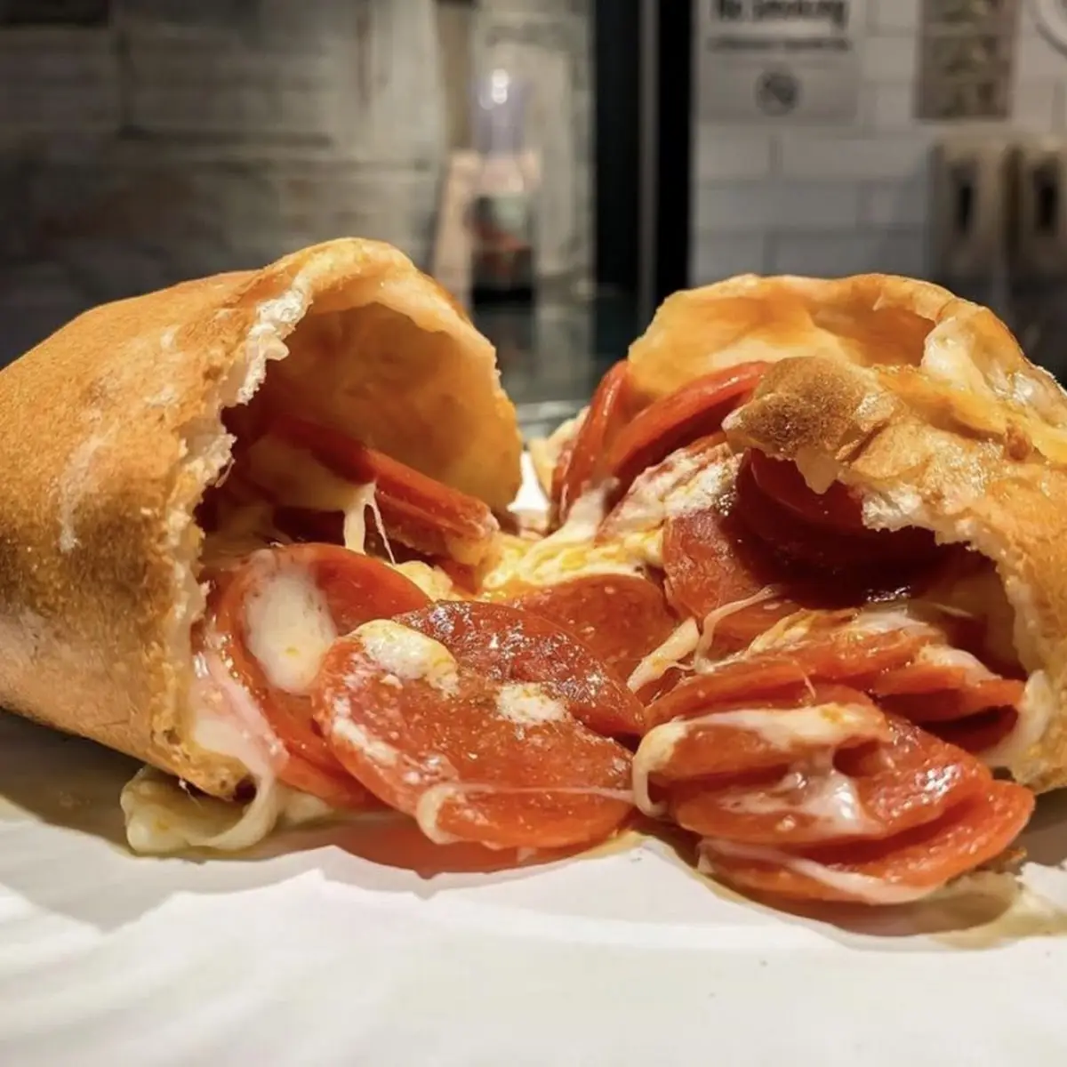 Deep-Fried Calzone