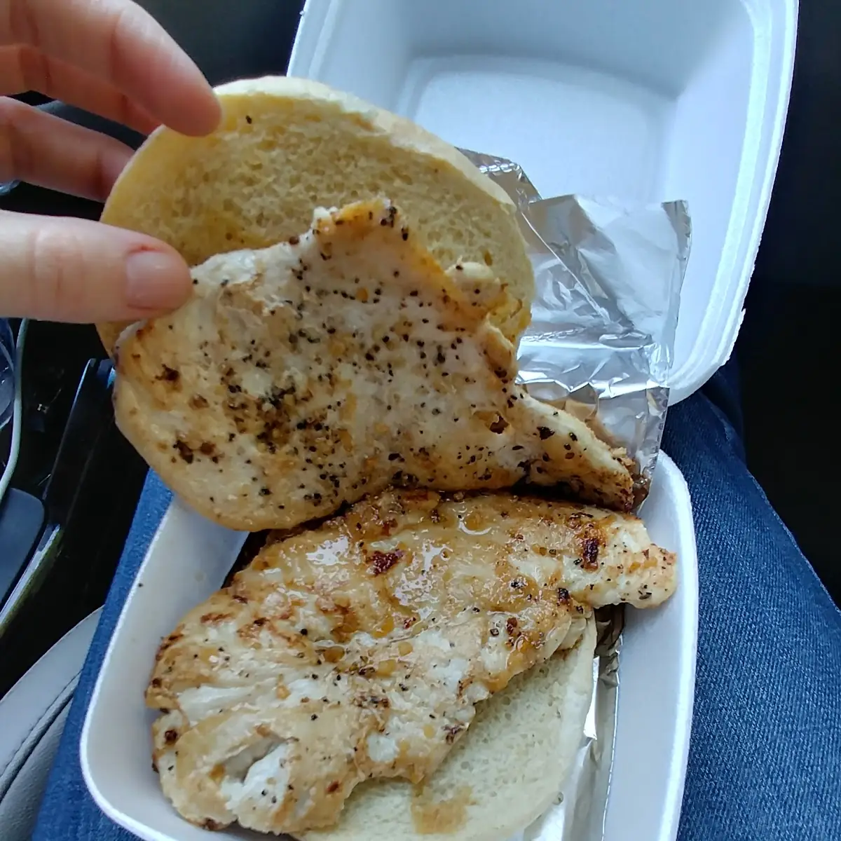 Honey Garlic Chicken Sandwich