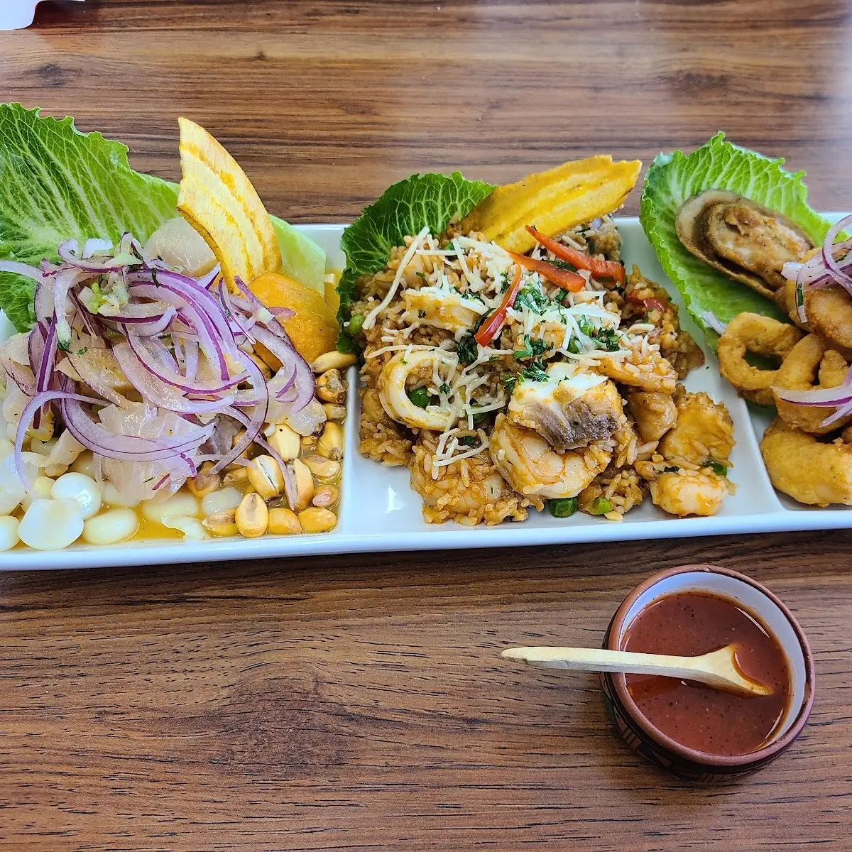 Seafood Platter Jalea