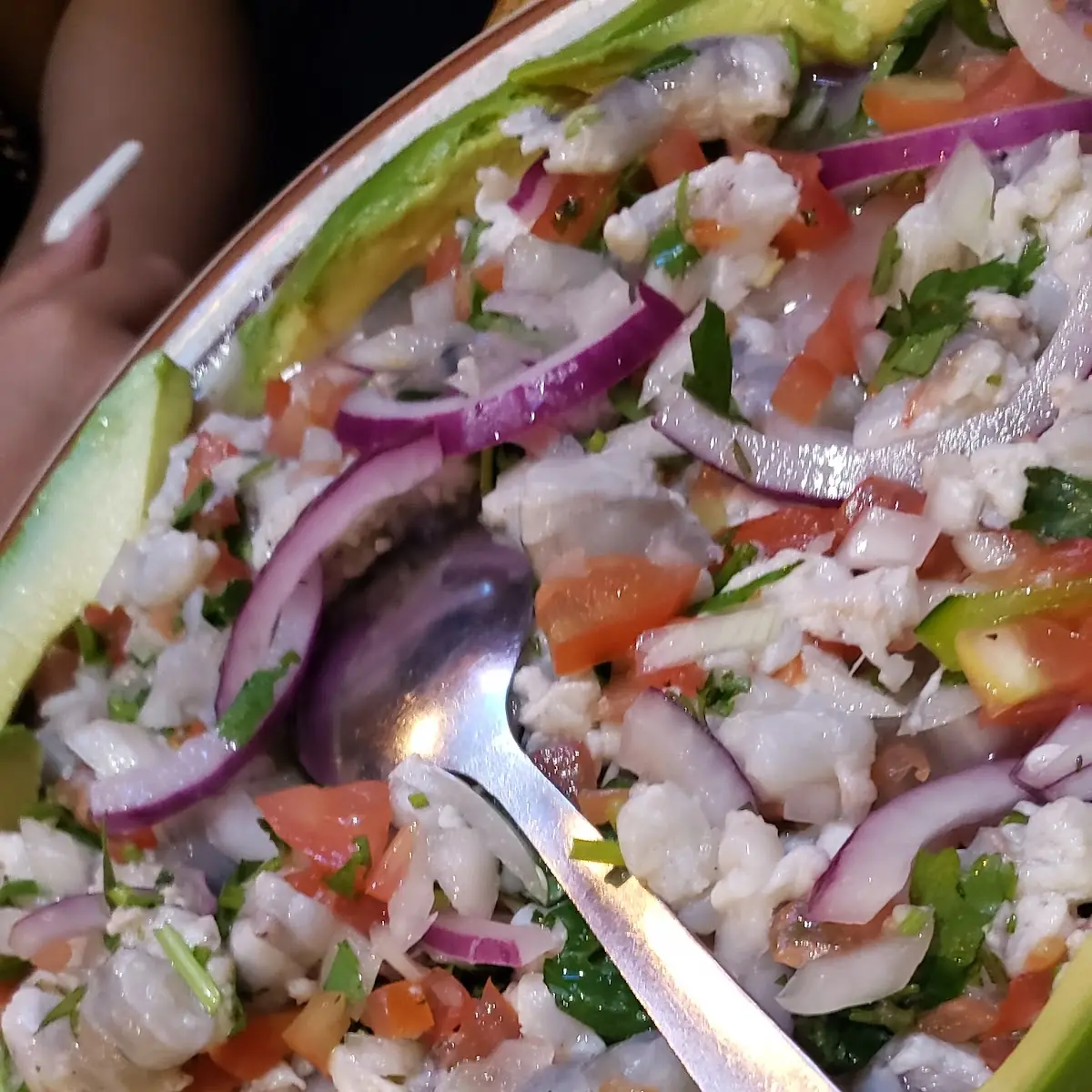 Ceviche Cocido Mixto Mixed Octopus Shrimp Squid