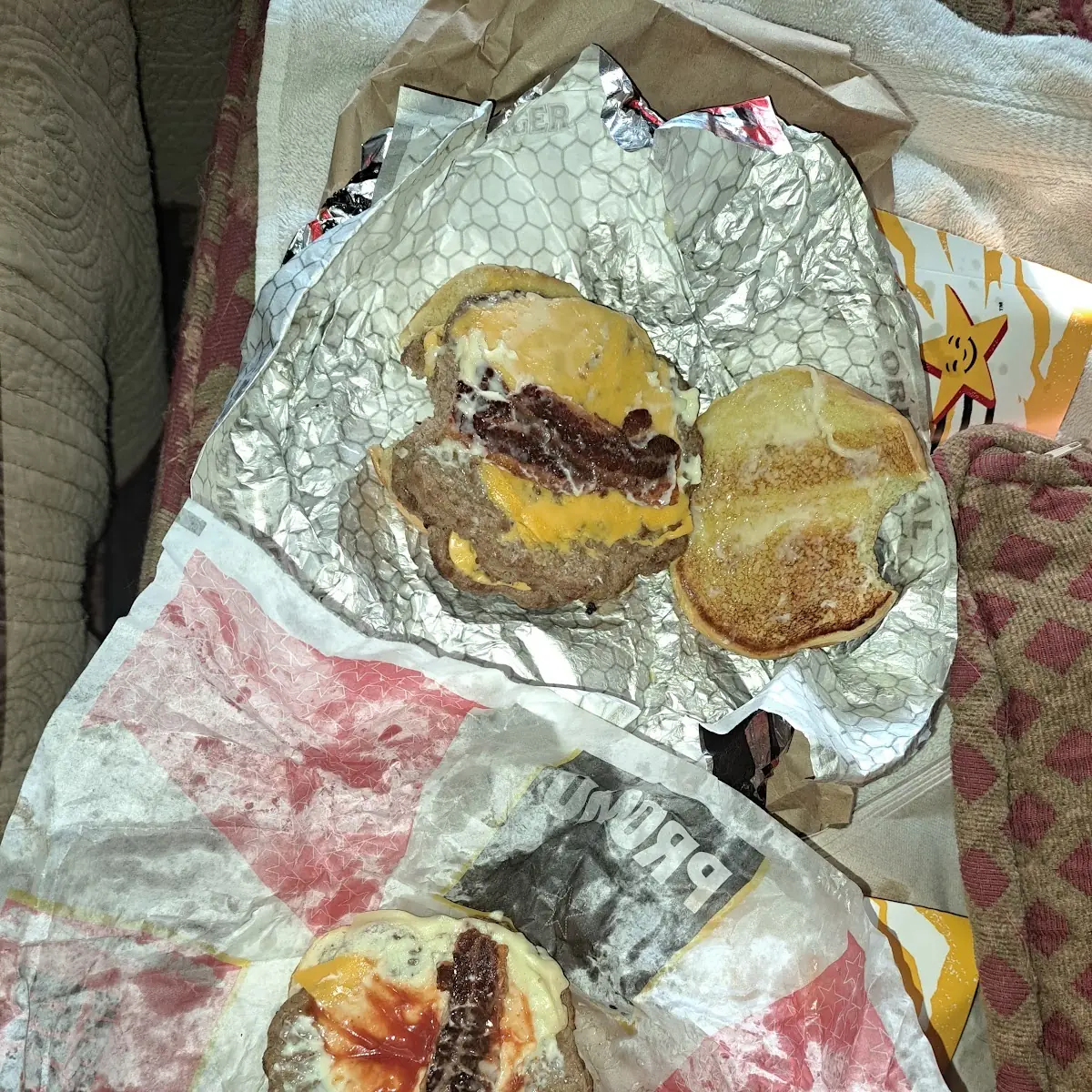 Monster Angus Burger Combo