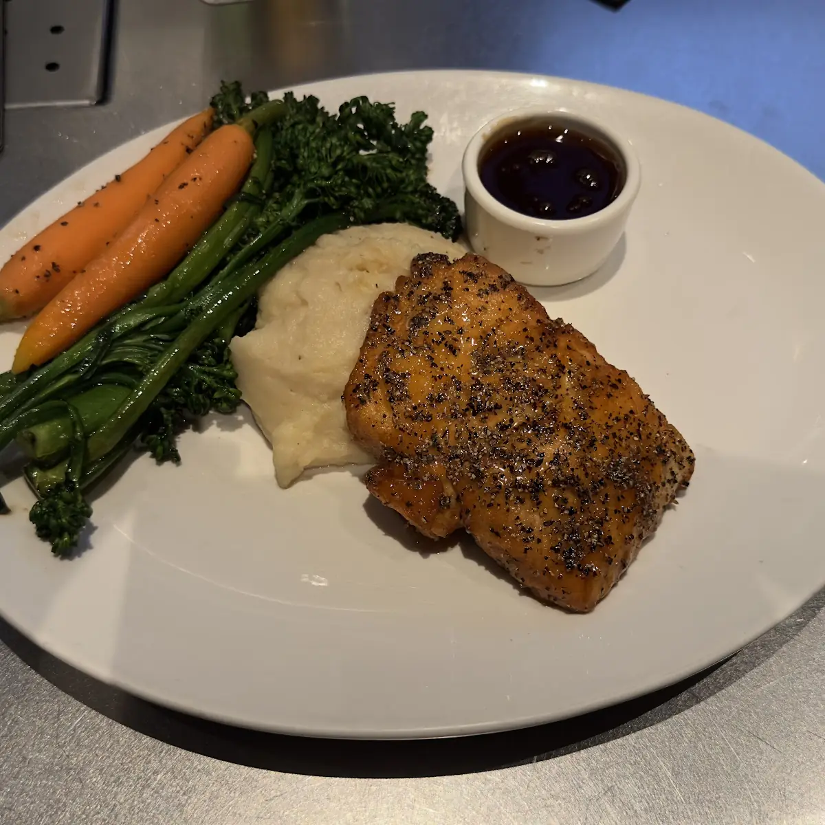 Whiskey Glazed Salmon