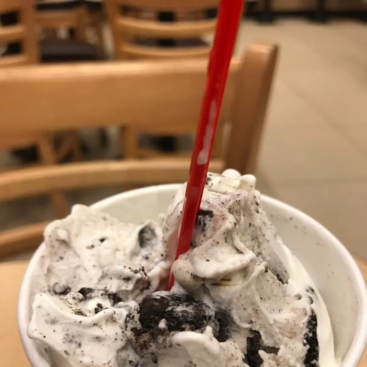 Mint Oreo Blizzard Treat
