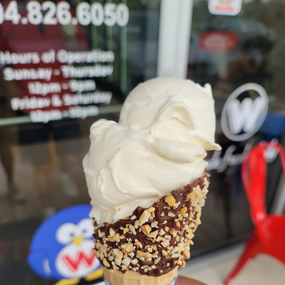 Dipped Waffle Cone