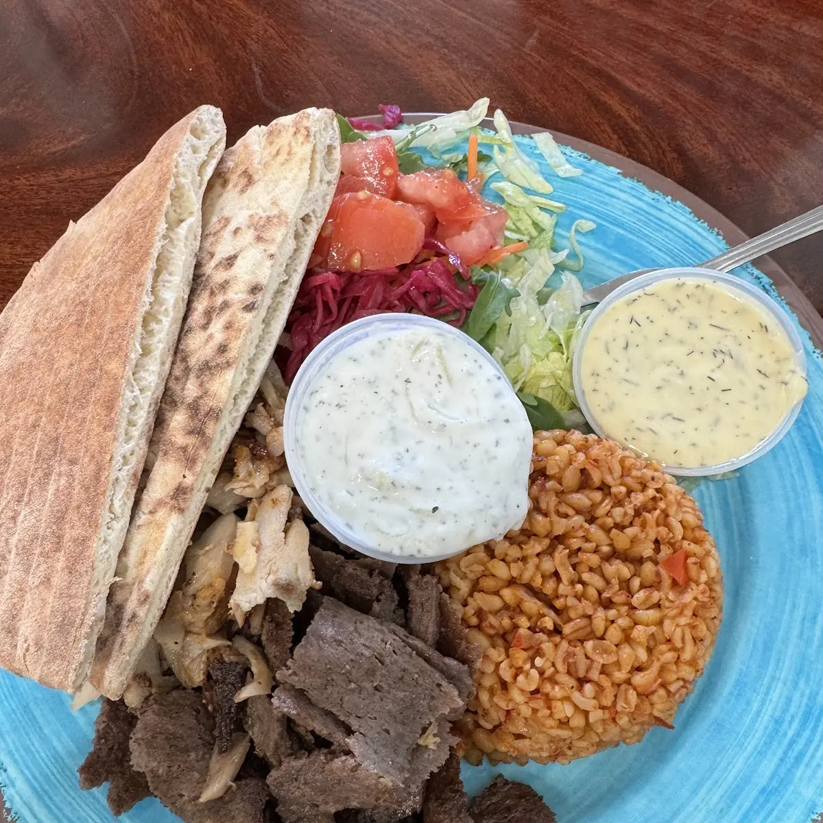 Plate Gyro Platter
