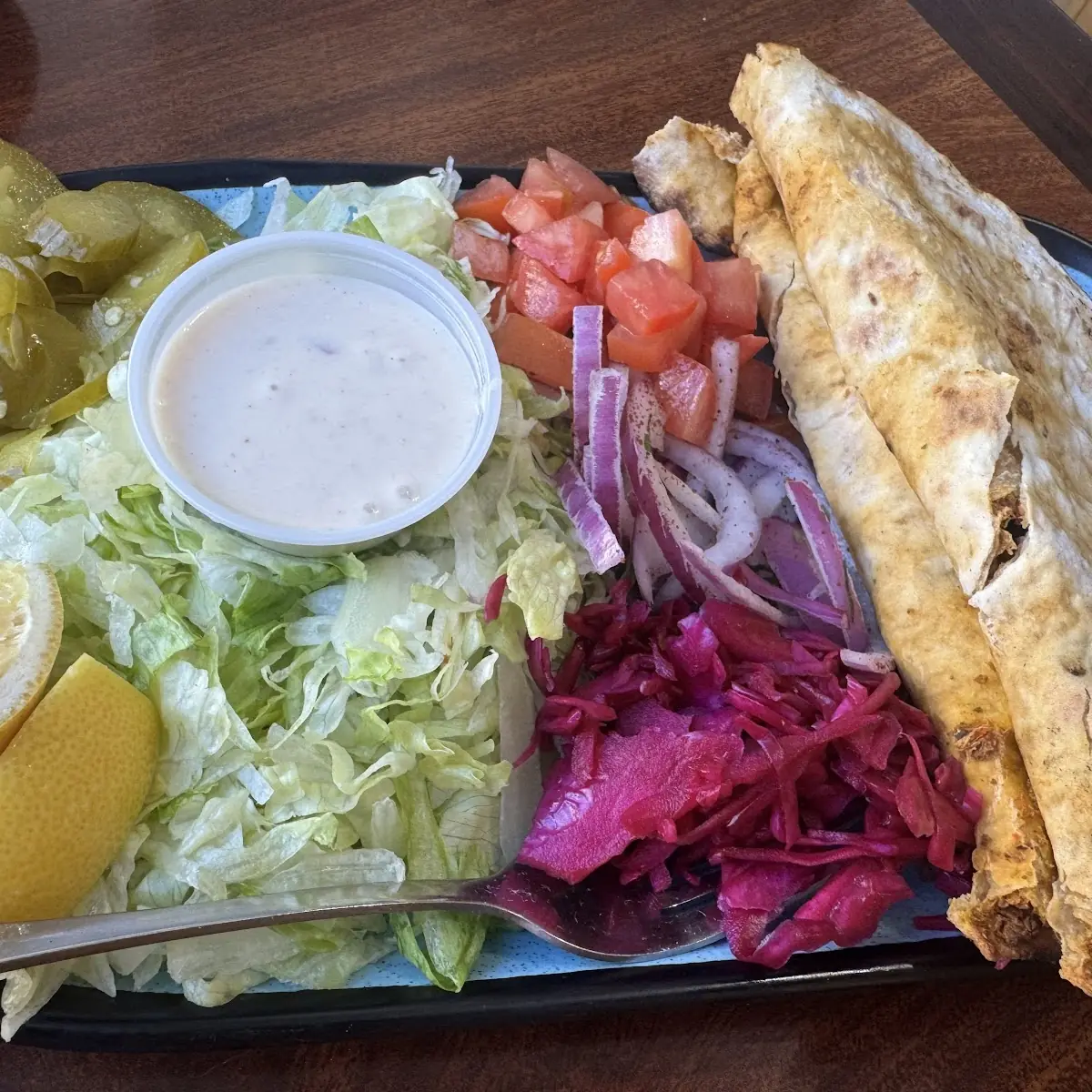 Vegan Lahmacun Turkish Pizza